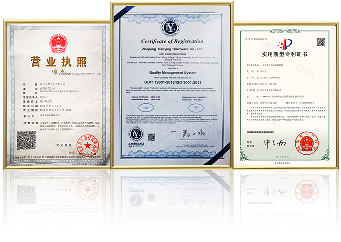 Produits Cie., Ltd de matériel de Zhejiang Tianying.